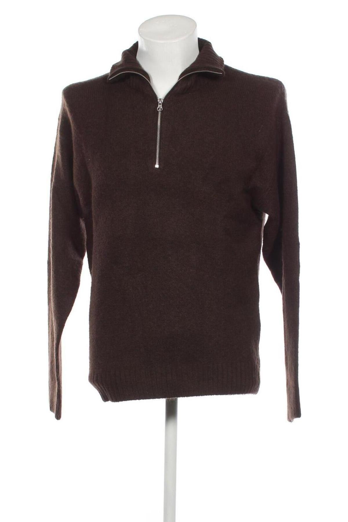 Мъжки пуловер Originals By Jack & Jones, Размер XS, Цвят Кафяв, Цена 27,88 лв.