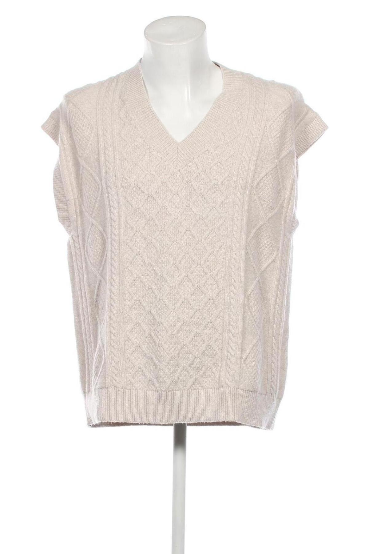 Ανδρικό πουλόβερ Originals By Jack & Jones, Μέγεθος L, Χρώμα Λευκό, Τιμή 7,71 €