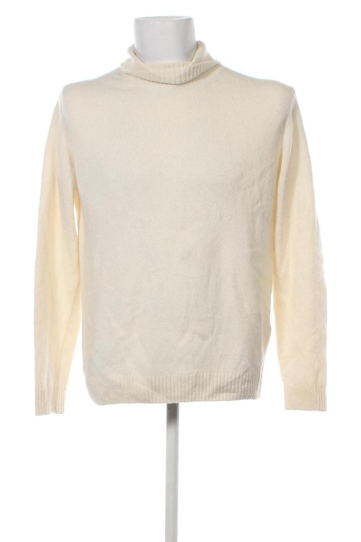 Ανδρικό πουλόβερ Oscar Jacobson, Μέγεθος XL, Χρώμα Εκρού, Τιμή 51,53 €