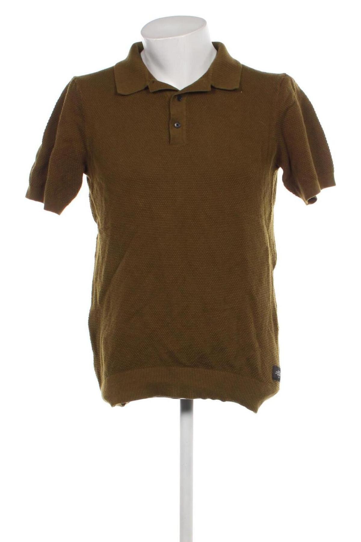 Мъжки пуловер Scotch & Soda, Размер XL, Цвят Зелен, Цена 55,76 лв.