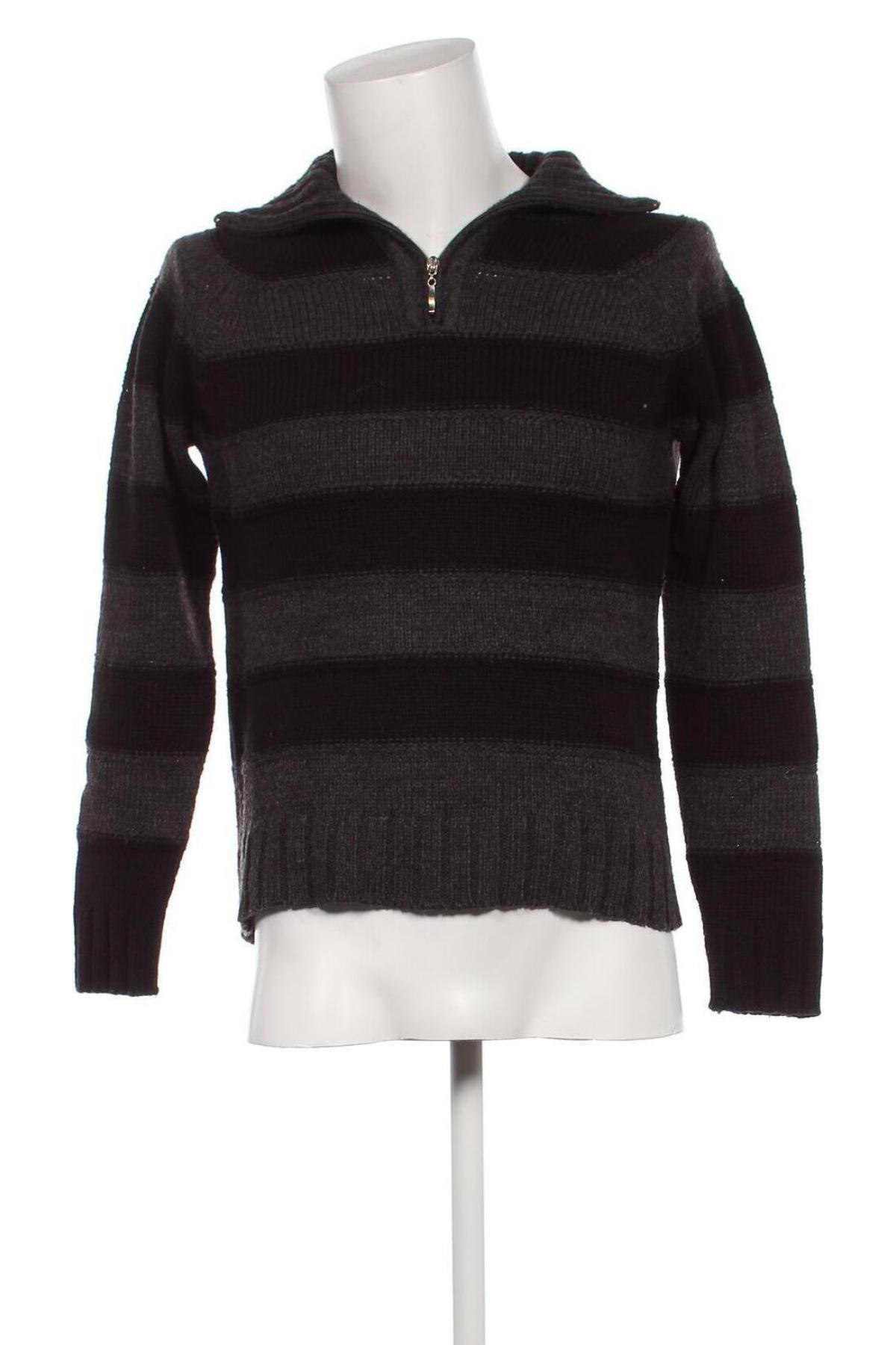 Мъжки пуловер Si, Размер M, Цвят Черен, Цена 8,12 лв.