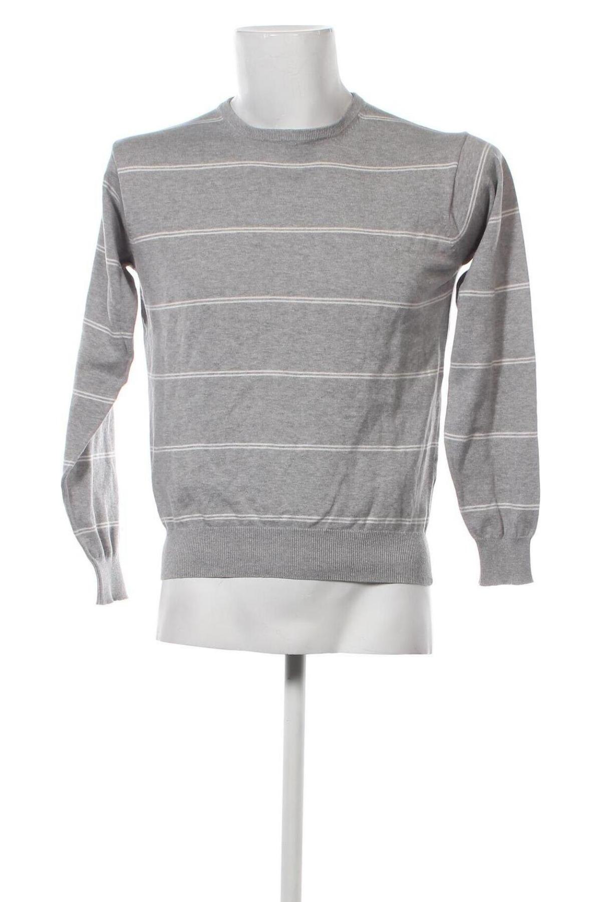 Мъжки пуловер Strokesman's, Размер S, Цвят Сив, Цена 8,64 лв.