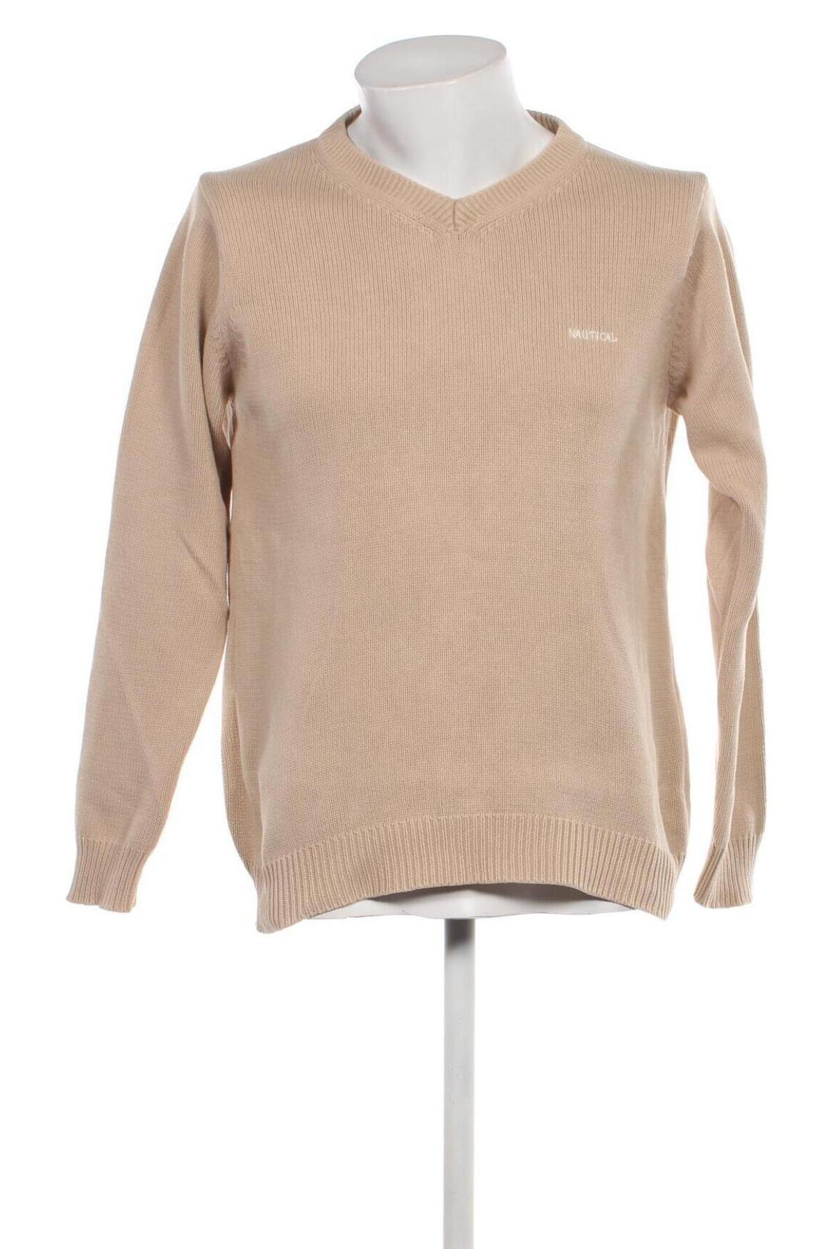 Мъжки пуловер Watson's, Размер L, Цвят Бежов, Цена 14,14 лв.