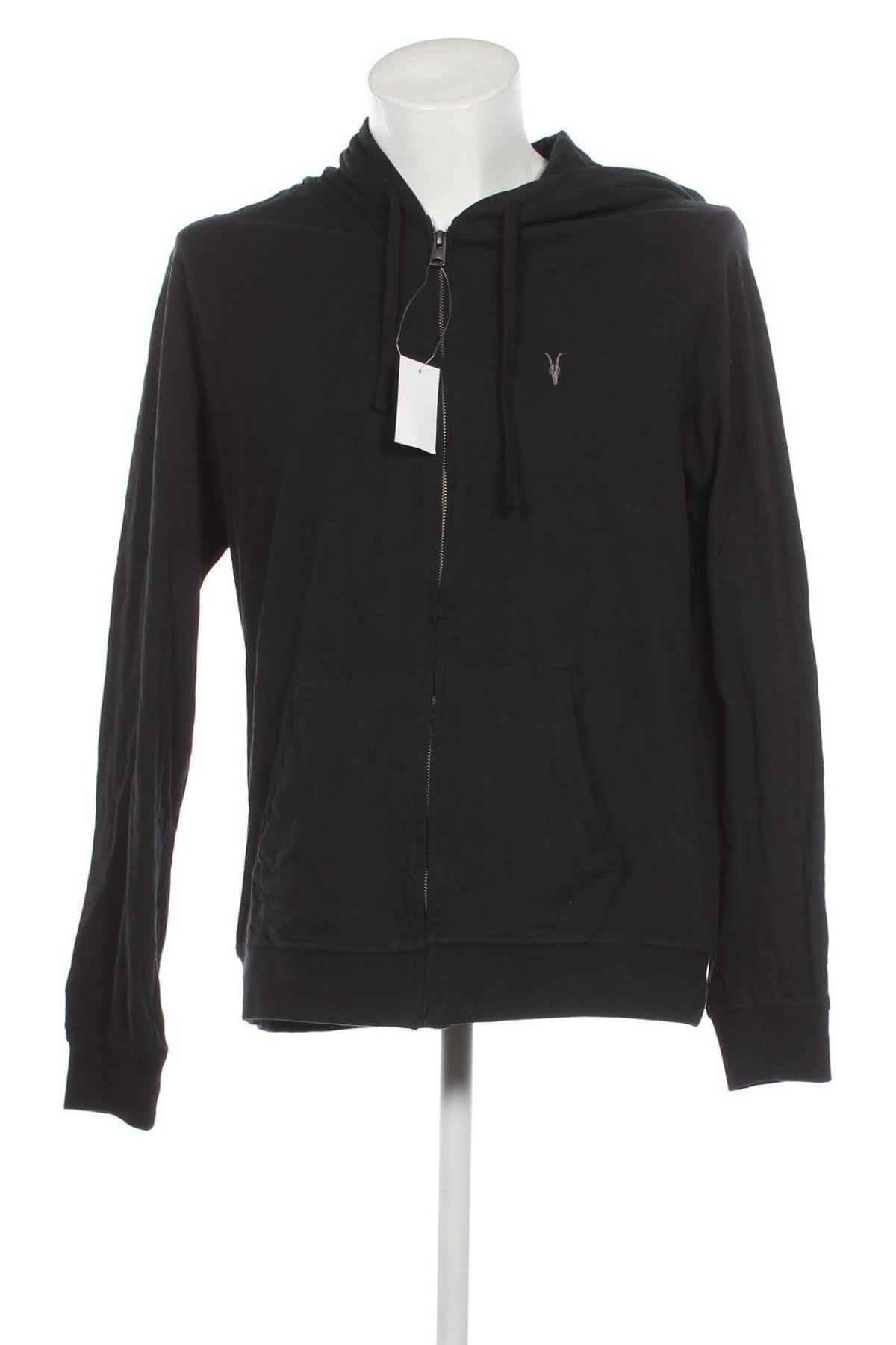 Herren Sweatshirt AllSaints, Größe XXL, Farbe Schwarz, Preis 77,32 €