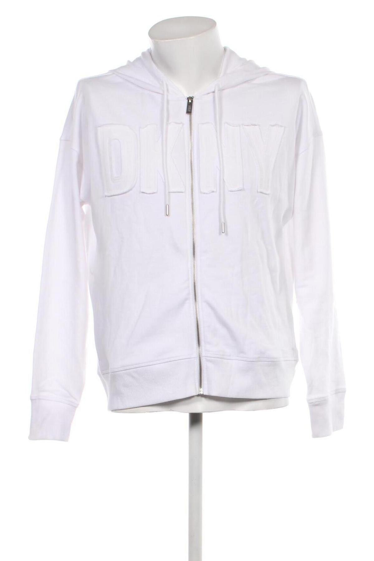 Herren Sweatshirt DKNY, Größe L, Farbe Weiß, Preis 42,53 €