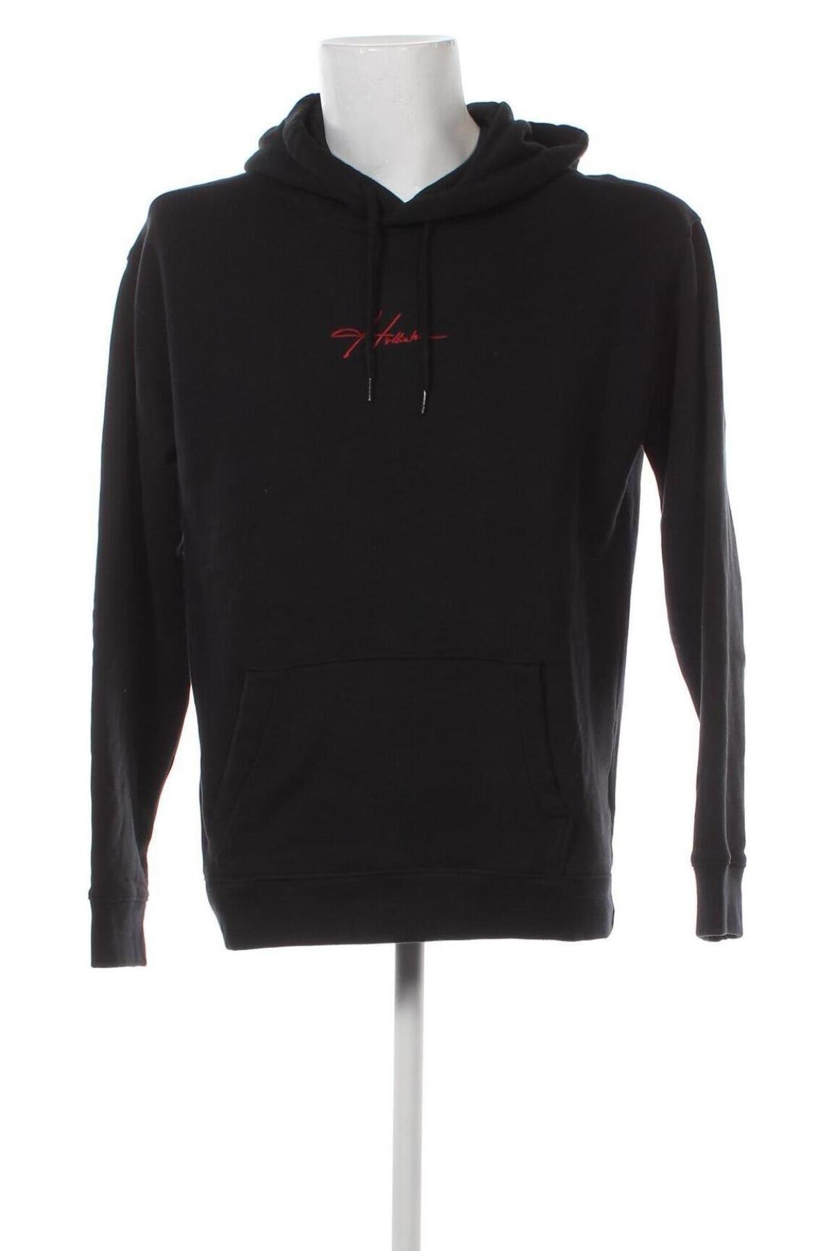 Férfi sweatshirt Hollister, Méret L, Szín Fekete, Ár 18 393 Ft