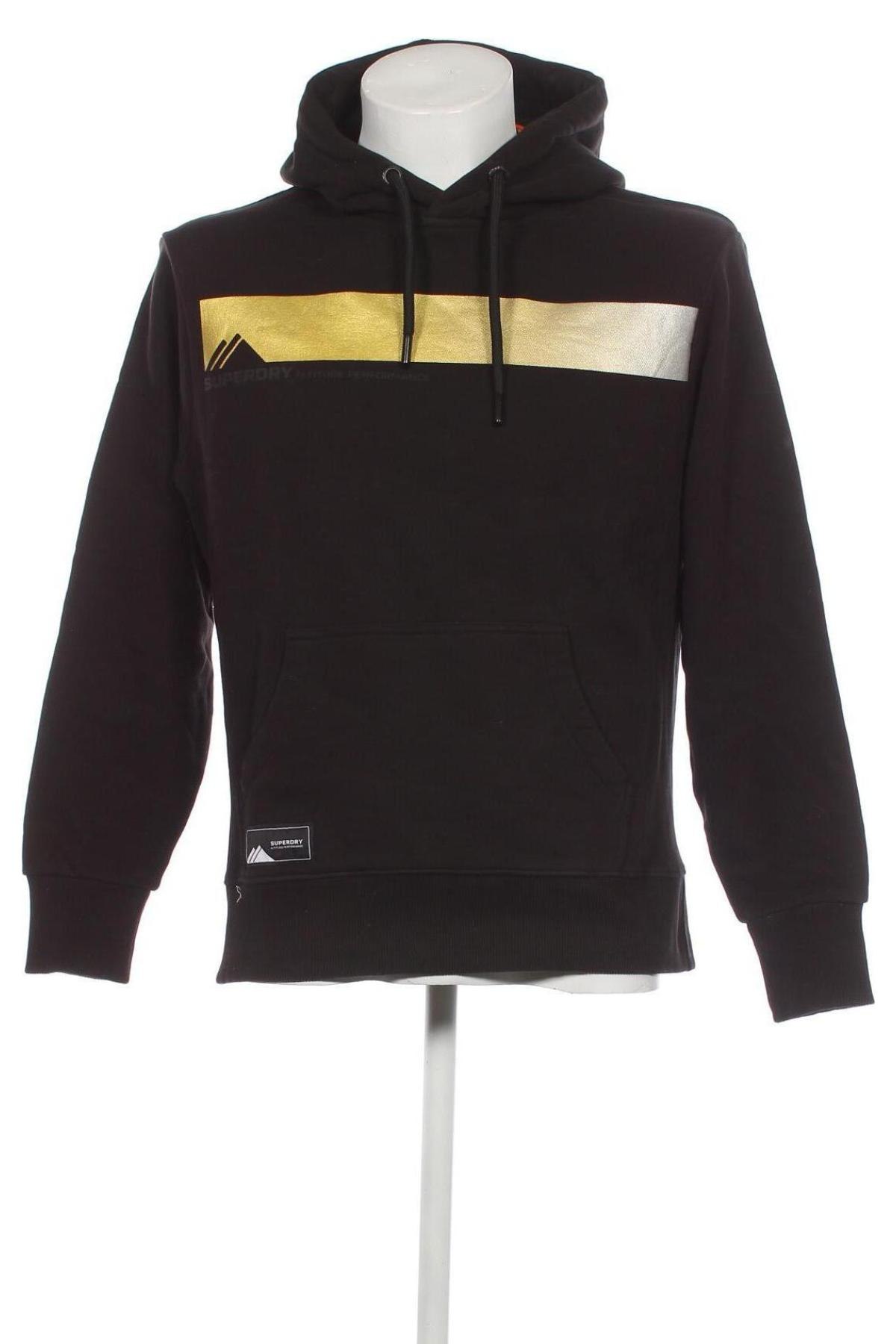 Herren Sweatshirt Superdry, Größe S, Farbe Schwarz, Preis 16,78 €