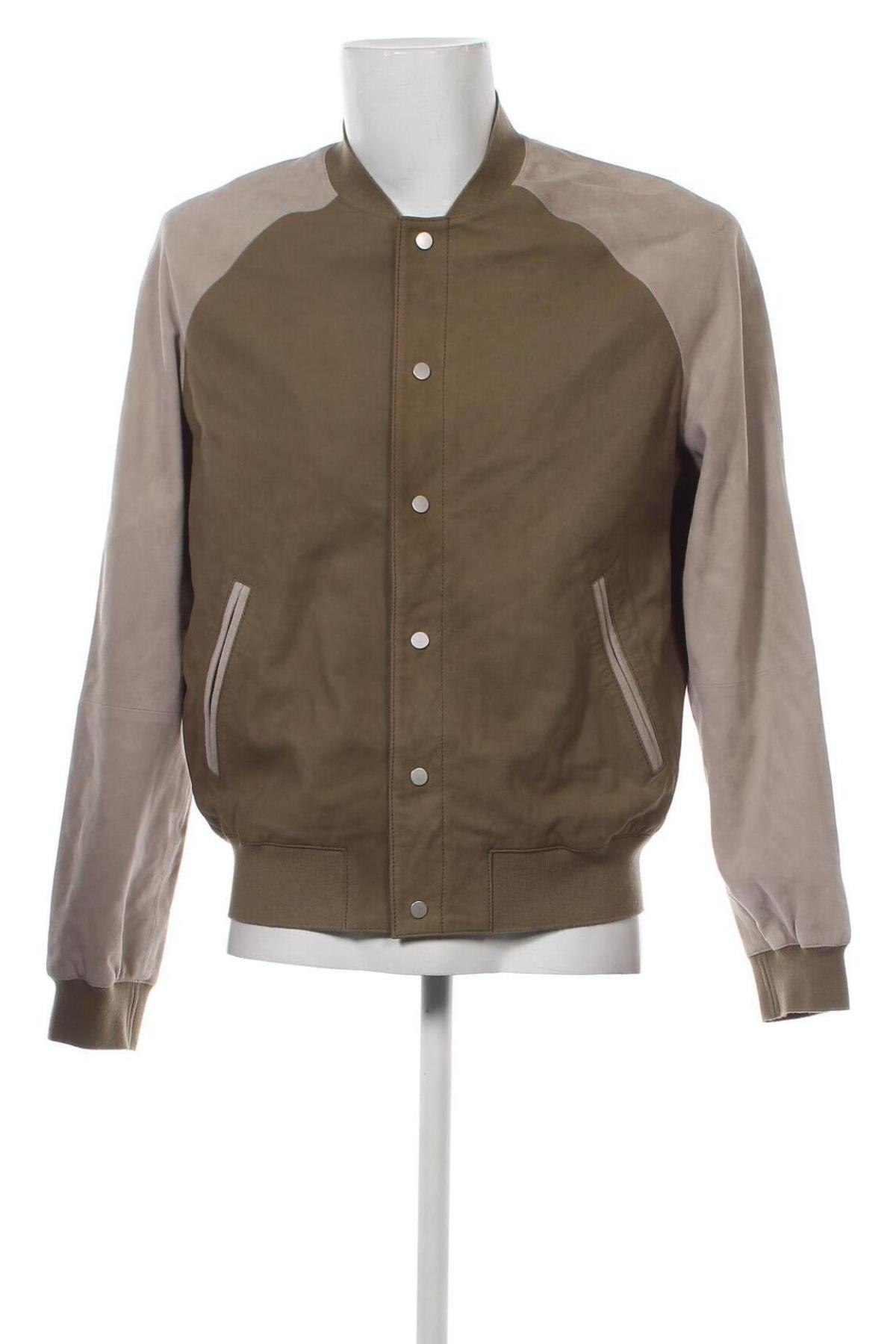 Pánská kožená bunda  AllSaints, Velikost L, Barva Vícebarevné, Cena  8 439,00 Kč