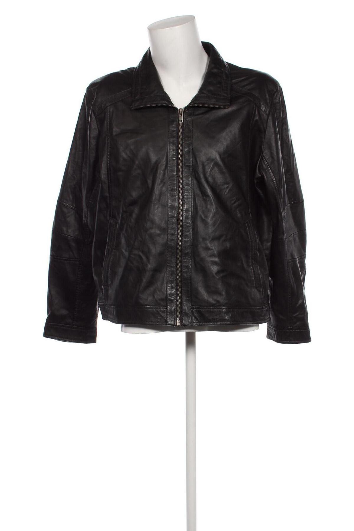 Pánska kožená bunda  Jilani Collection, Veľkosť XL, Farba Čierna, Cena  66,64 €