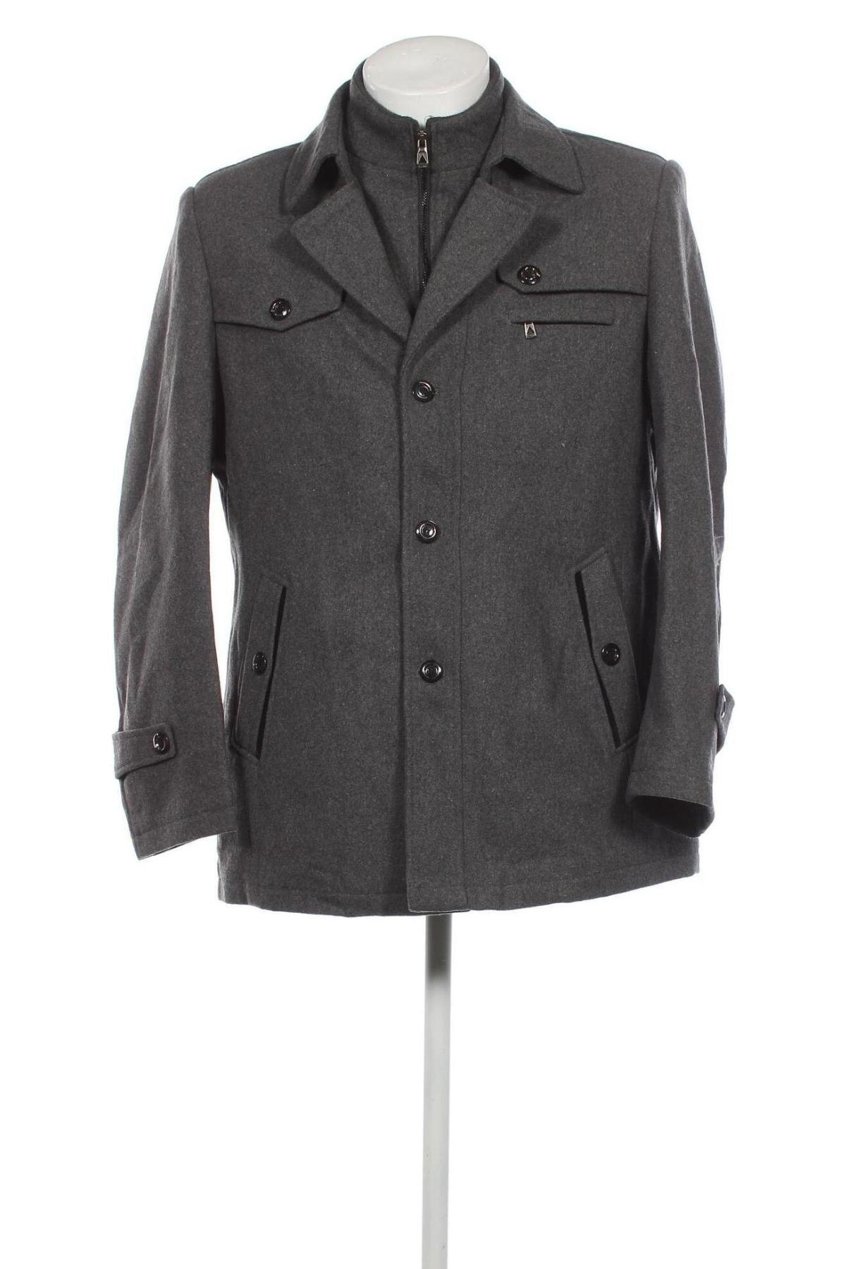 Palton de bărbați, Mărime XL, Culoare Gri, Preț 77,43 Lei