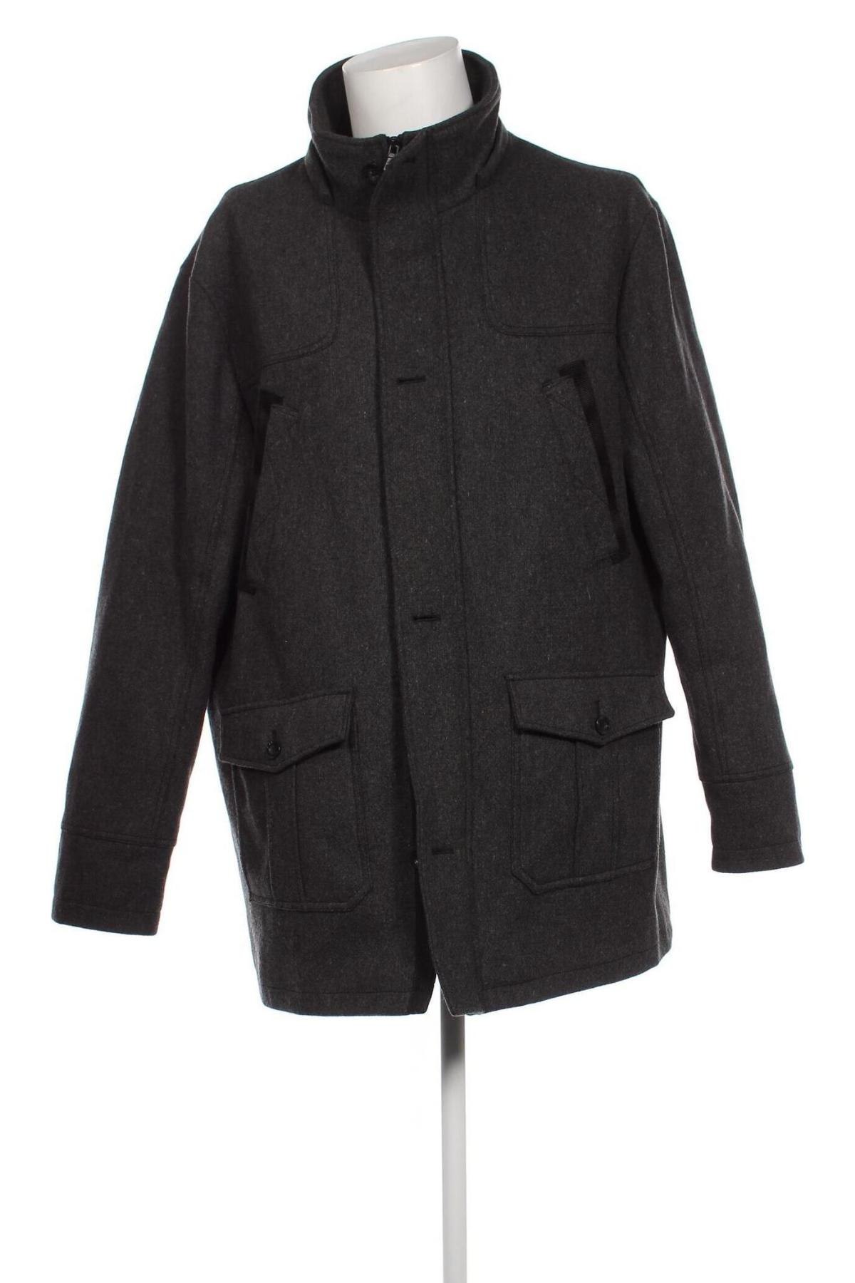 Мъжко палто Angelo Litrico, Размер 3XL, Цвят Сив, Цена 107,00 лв.