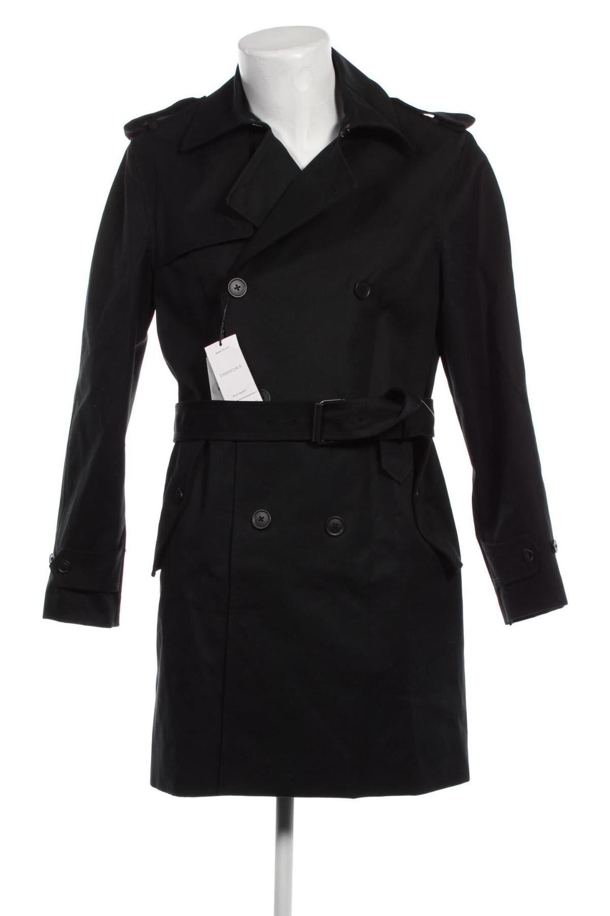 Pánsky kabát  Mango, Veľkosť S, Farba Čierna, Cena  112,37 €