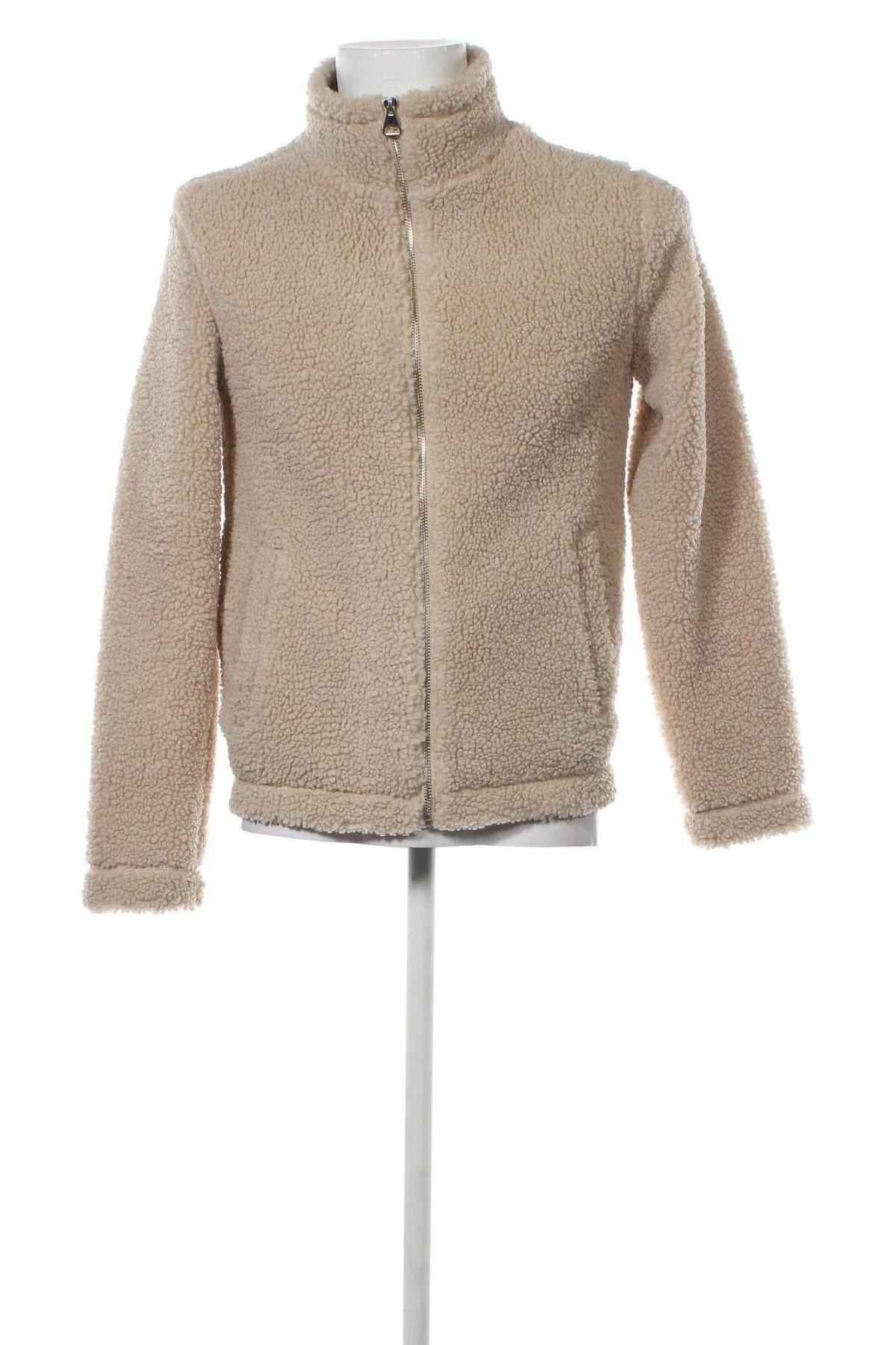 Herren Fleecejacke H&M, Größe S, Farbe Beige, Preis € 7,35