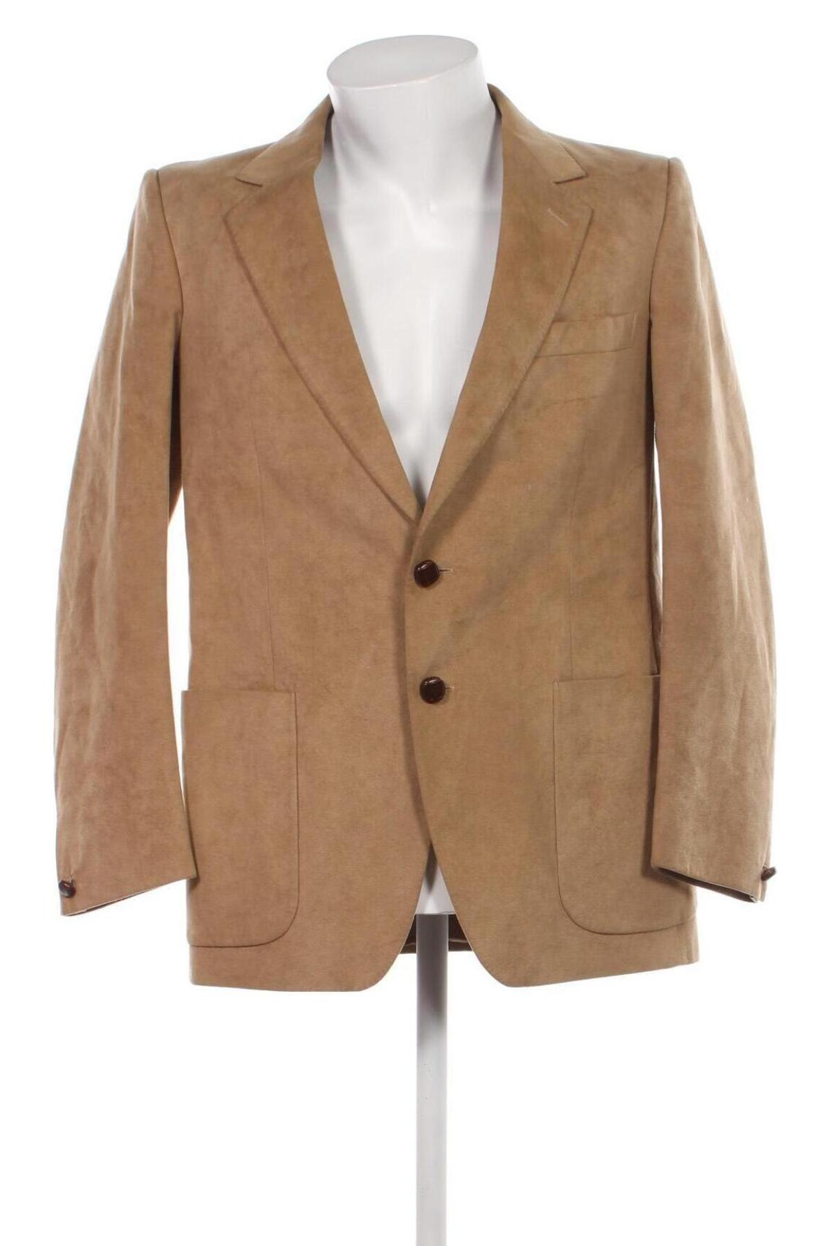 Herren Sakko, Größe M, Farbe Beige, Preis € 8,49