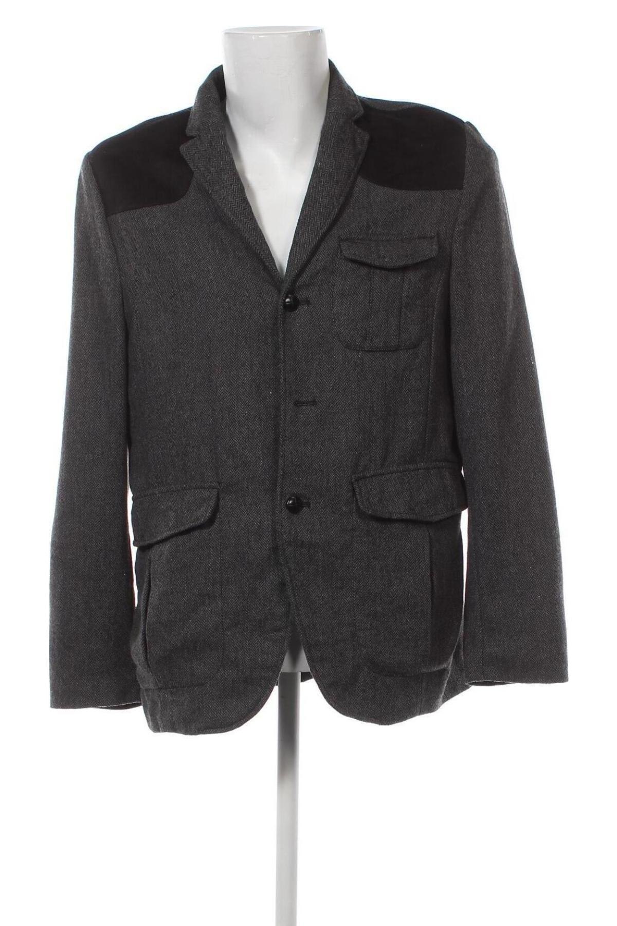 Ανδρικό σακάκι H&M, Μέγεθος L, Χρώμα Γκρί, Τιμή 7,35 €