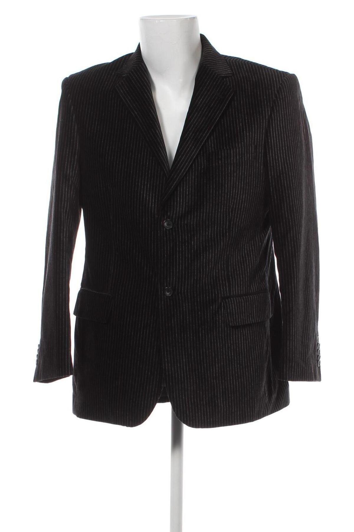 Ανδρικό σακάκι John Devin, Μέγεθος L, Χρώμα Μαύρο, Τιμή 6,26 €