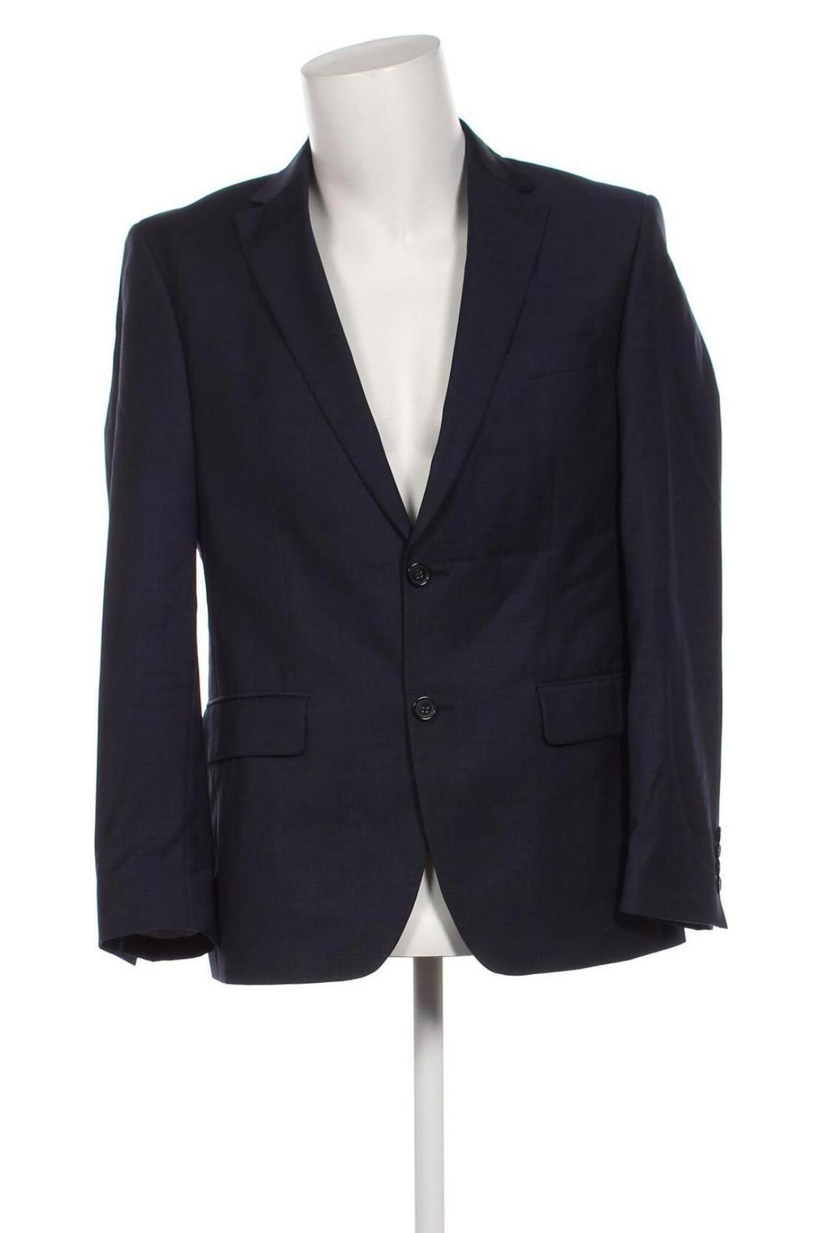 Ανδρικό σακάκι Marlane, Μέγεθος M, Χρώμα Μπλέ, Τιμή 72,99 €