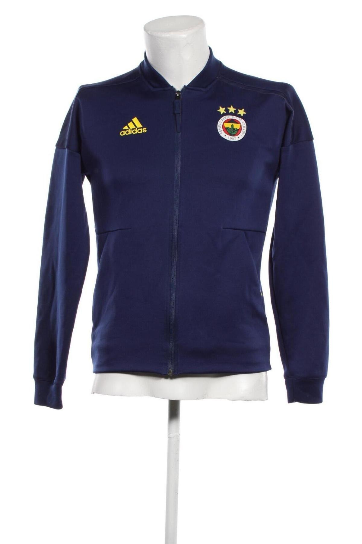 Ανδρική αθλητική ζακέτα Adidas, Μέγεθος XS, Χρώμα Μπλέ, Τιμή 28,39 €