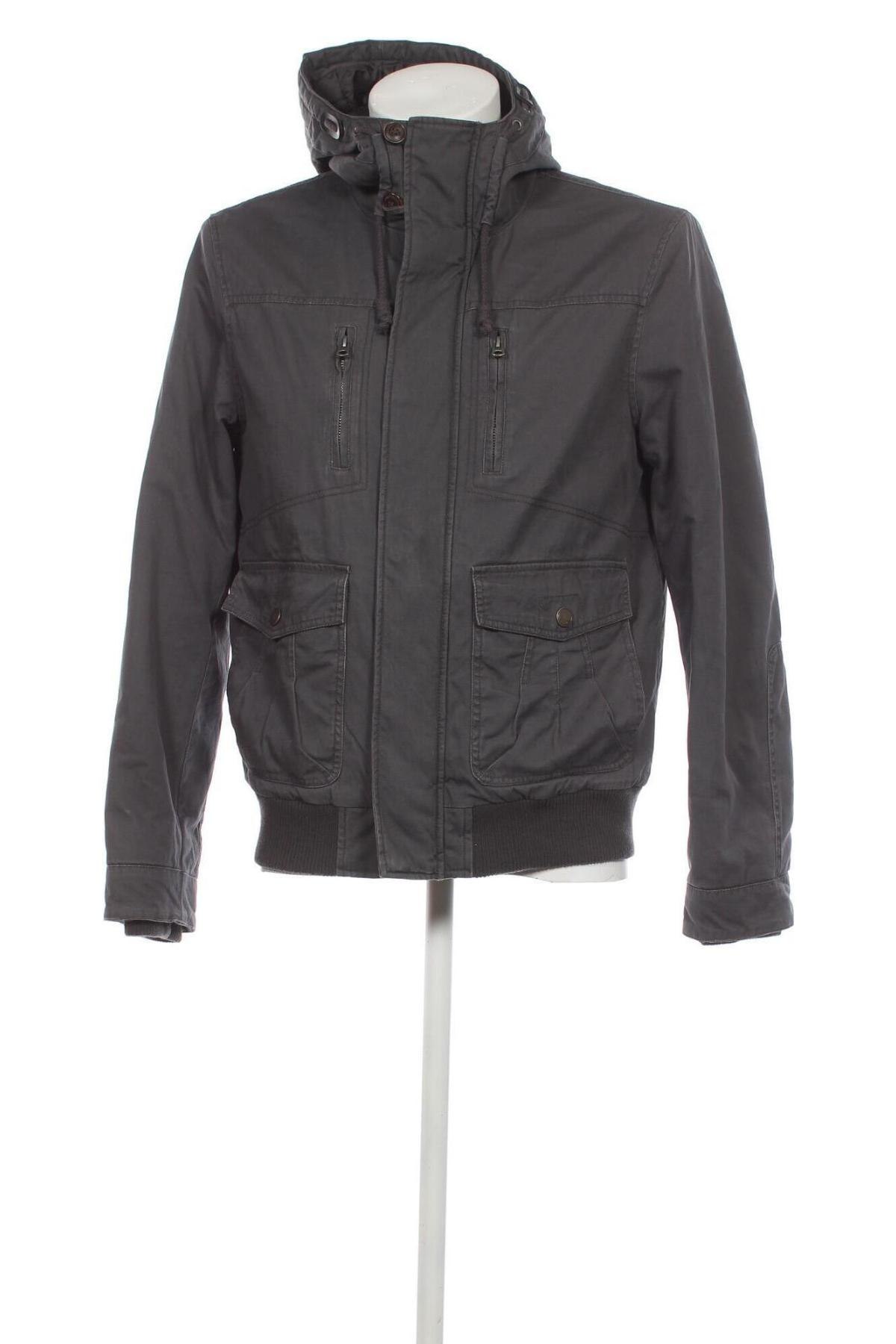 Herrenjacke Clockhouse, Größe M, Farbe Grau, Preis € 14,36