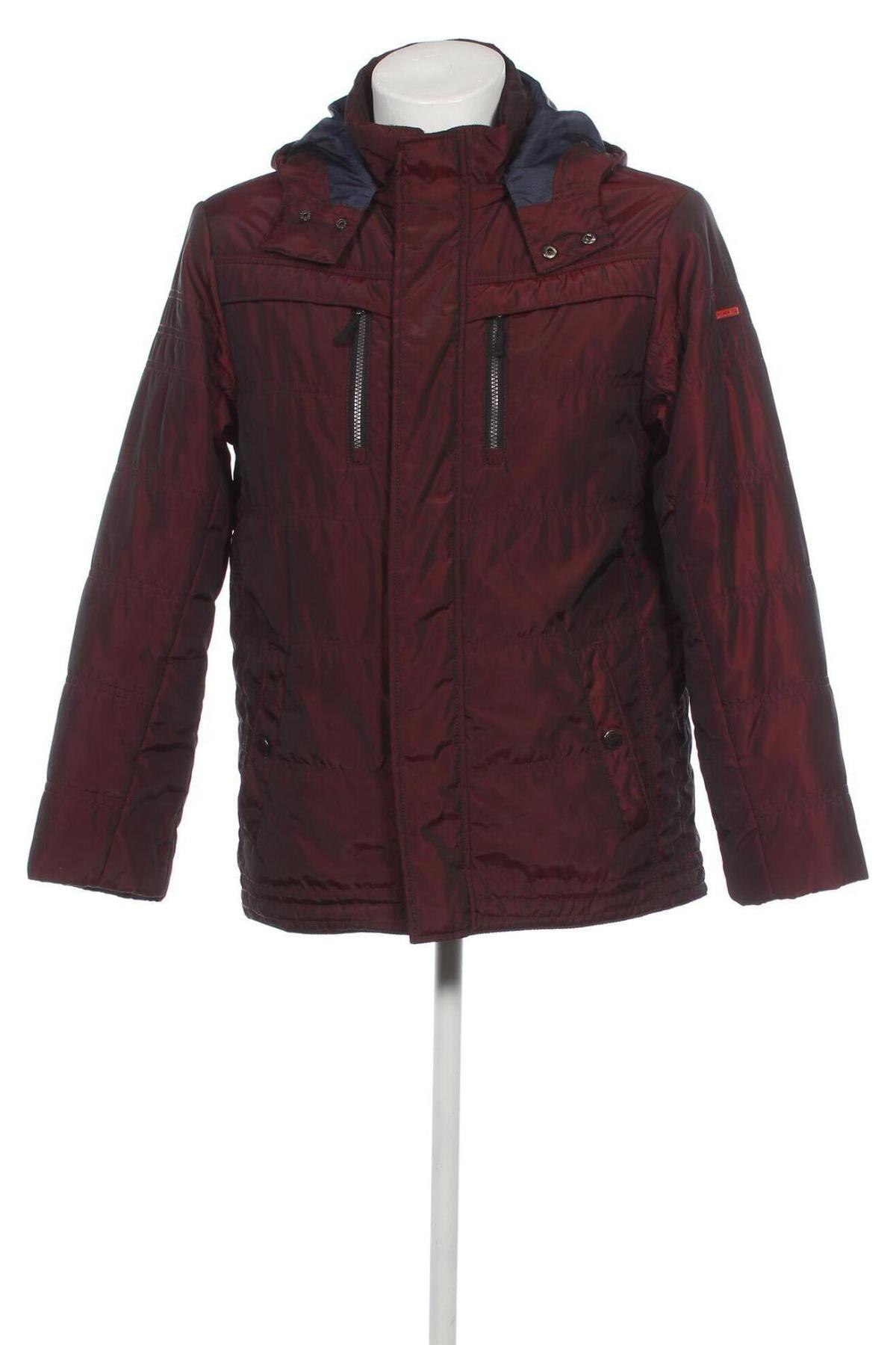 Ανδρικό μπουφάν Globe Trotter, Μέγεθος M, Χρώμα Κόκκινο, Τιμή 17,94 €