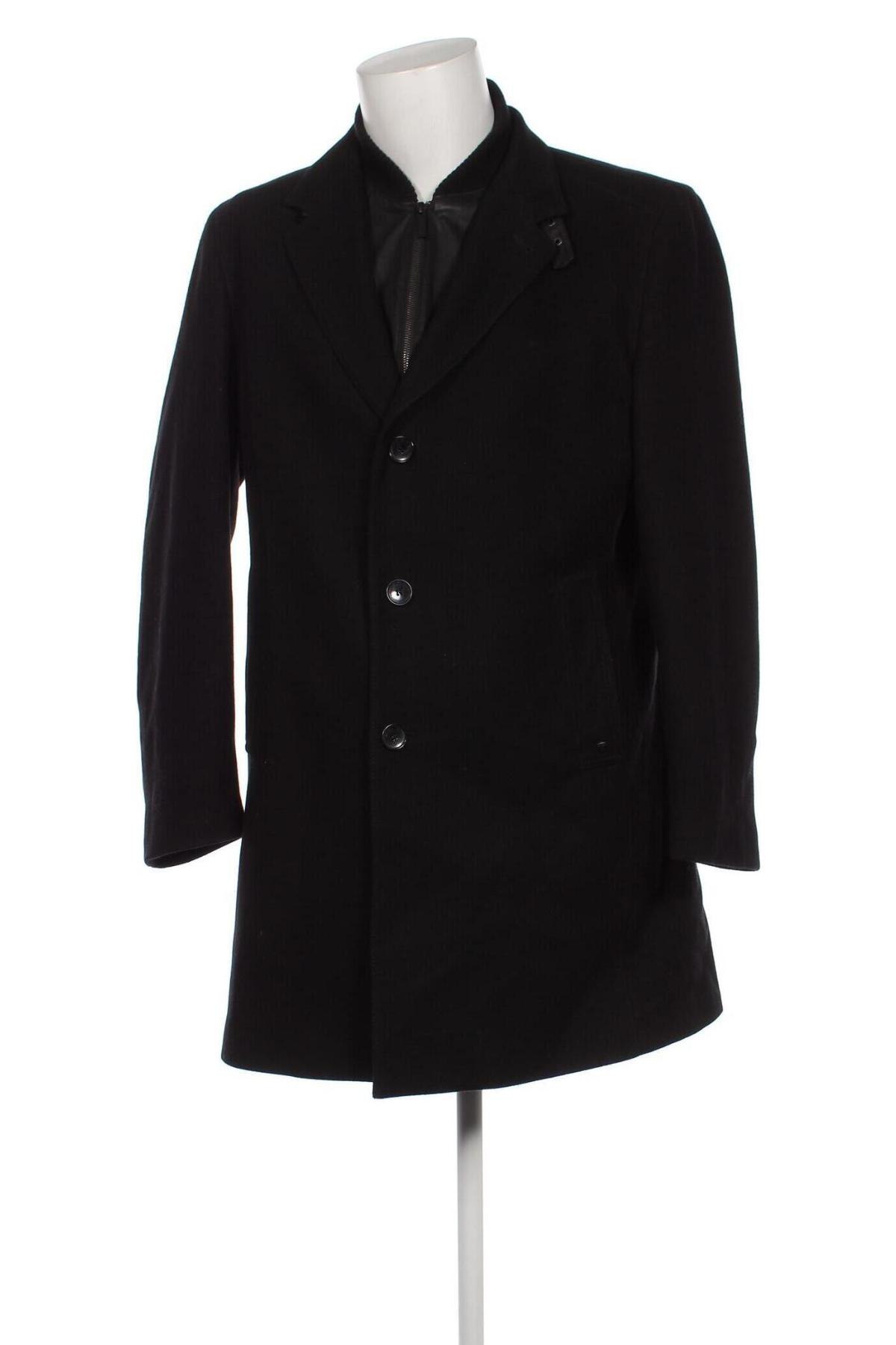 Ανδρικά παλτό Strellson, Μέγεθος L, Χρώμα Μαύρο, Τιμή 95,26 €