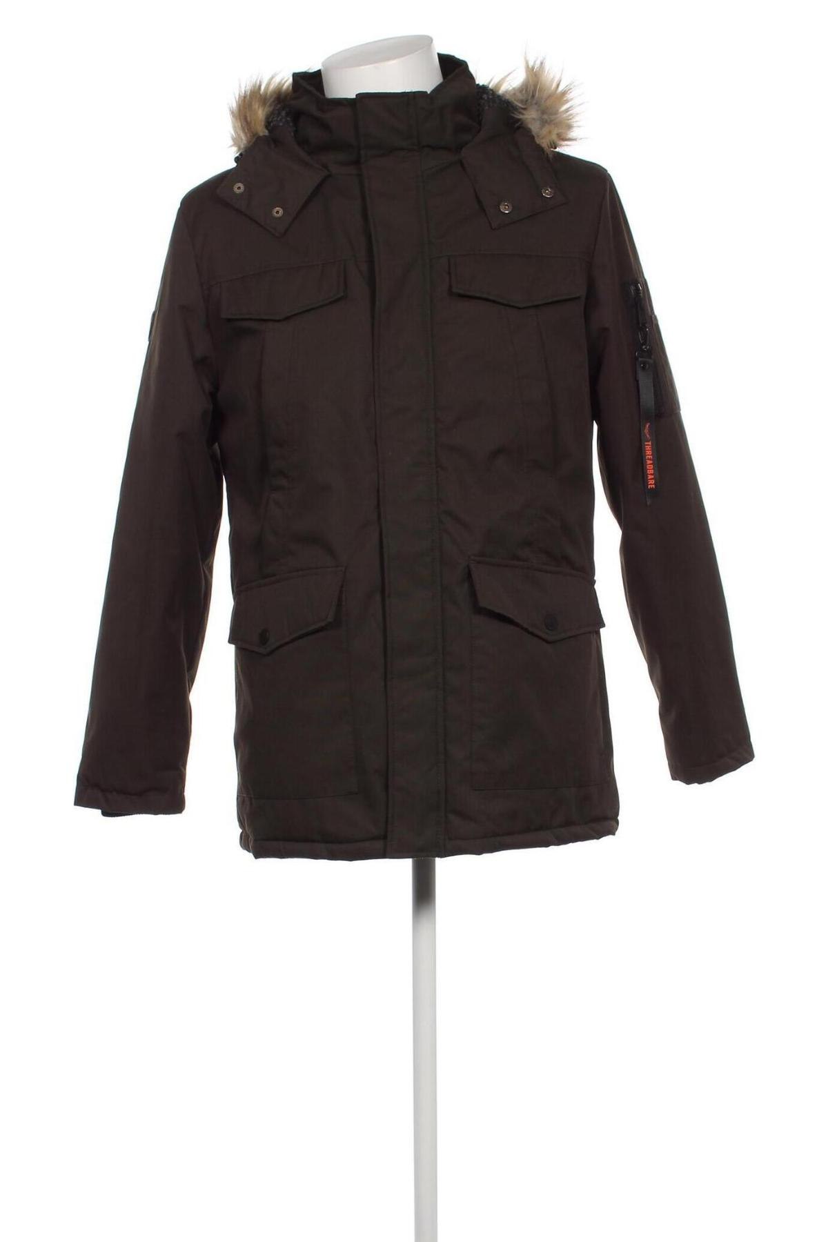 Herrenjacke Threadbare, Größe M, Farbe Grün, Preis € 21,57