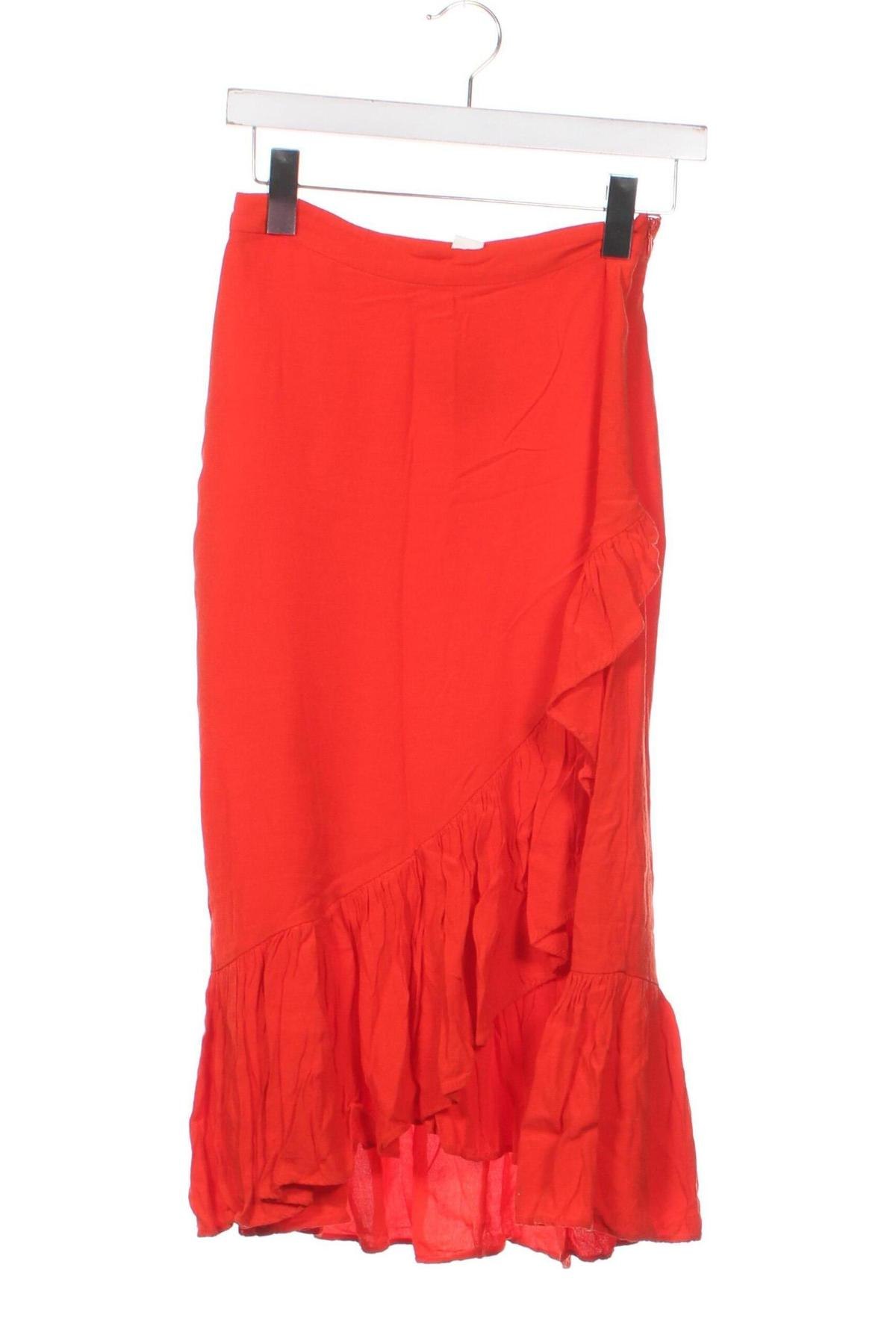 Rock H&M, Größe XS, Farbe Rot, Preis € 14,84