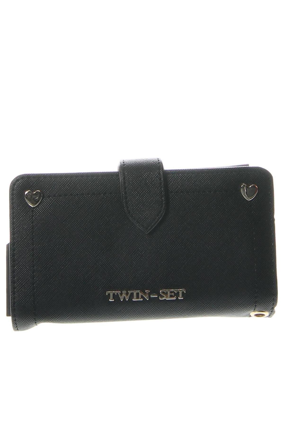 Πορτοφόλι TWINSET, Χρώμα Μαύρο, Τιμή 67,53 €