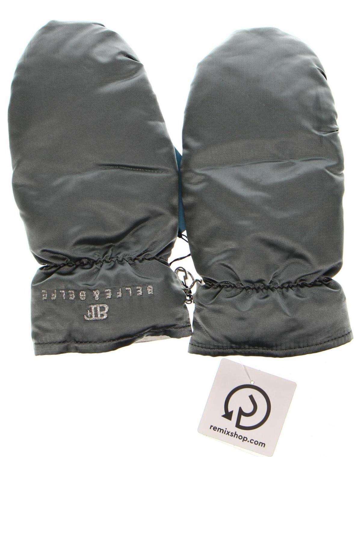 Handschuhe für Wintersport Belfe&belfe, Farbe Grau, Preis 12,01 €