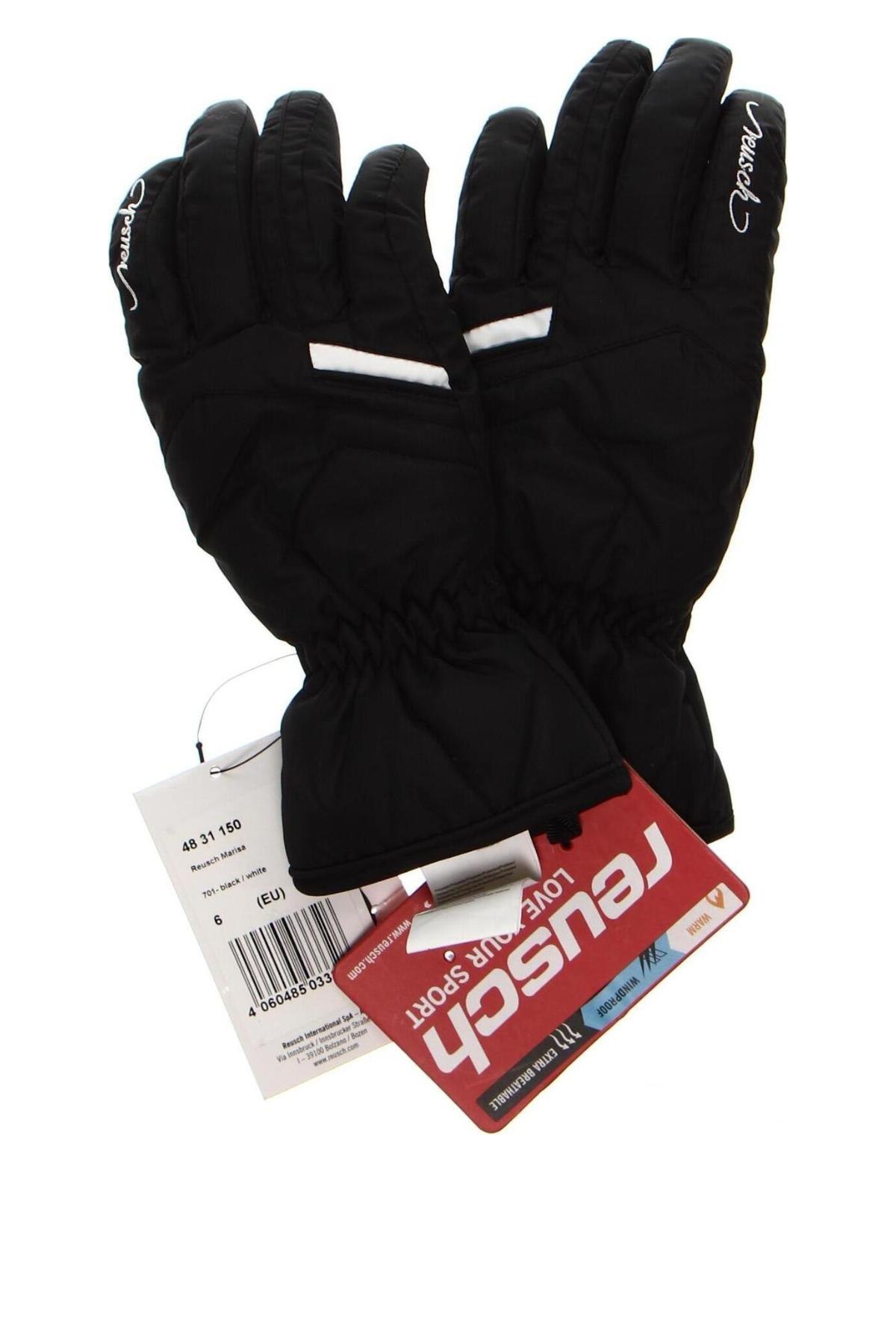 Handschuhe für Wintersport Reusch, Farbe Schwarz, Preis 13,16 €