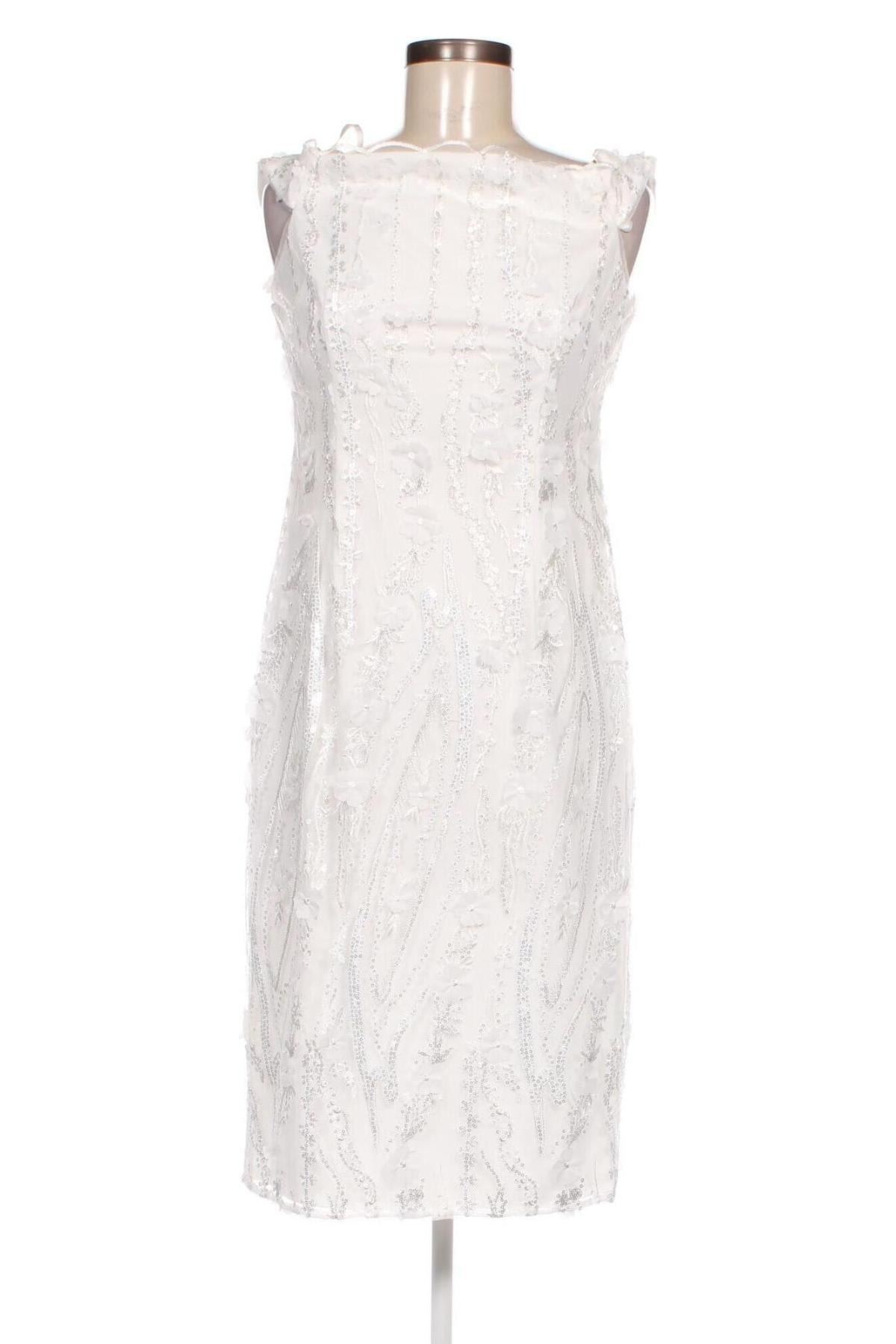 Kleid Adrianna Papell, Größe M, Farbe Weiß, Preis € 20,81