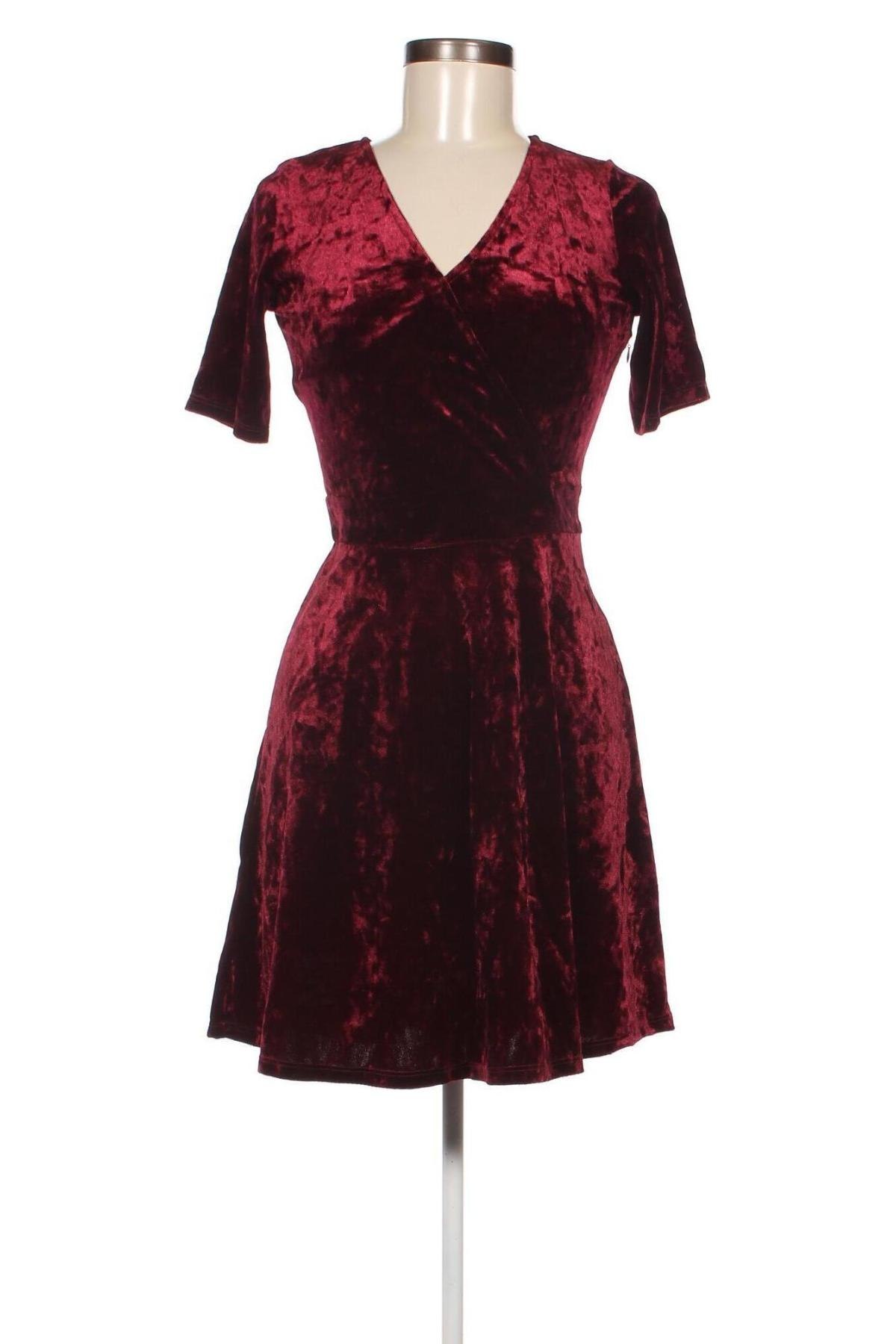 Φόρεμα Camaieu, Μέγεθος XS, Χρώμα Κόκκινο, Τιμή 9,48 €