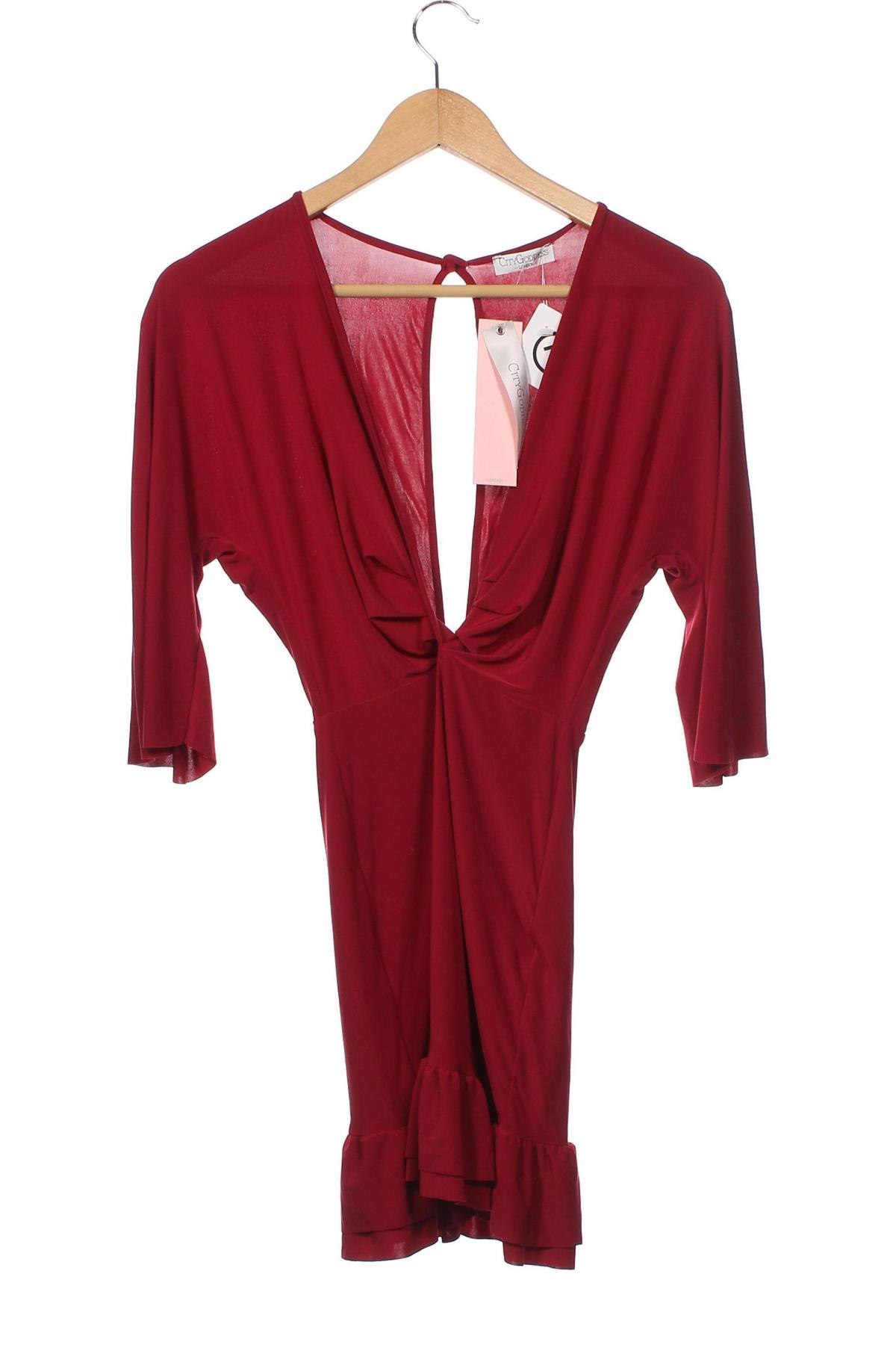 Φόρεμα City Goddess, Μέγεθος S, Χρώμα Κόκκινο, Τιμή 13,53 €