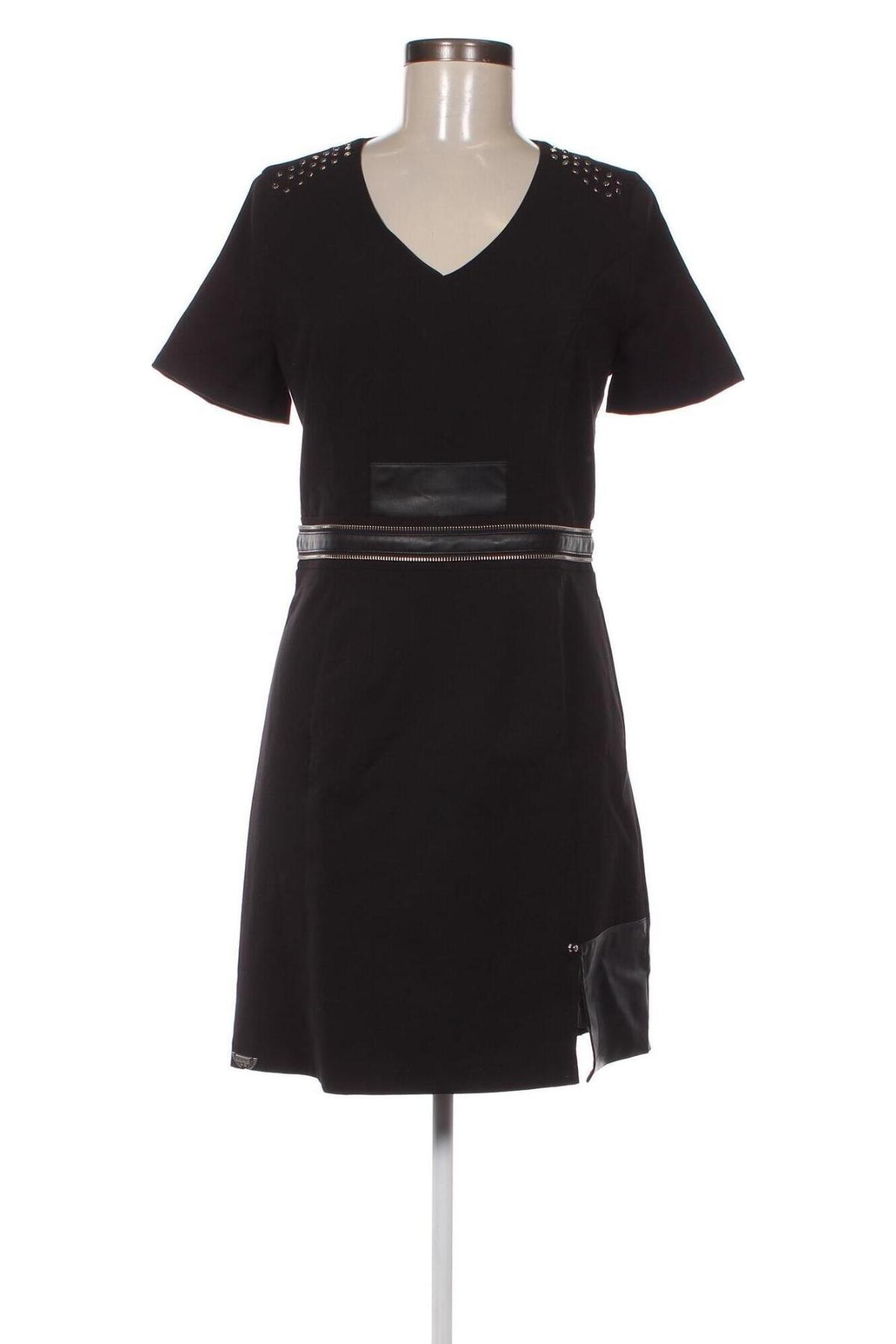 Kleid Huit Six Sept, Größe M, Farbe Schwarz, Preis 10,49 €