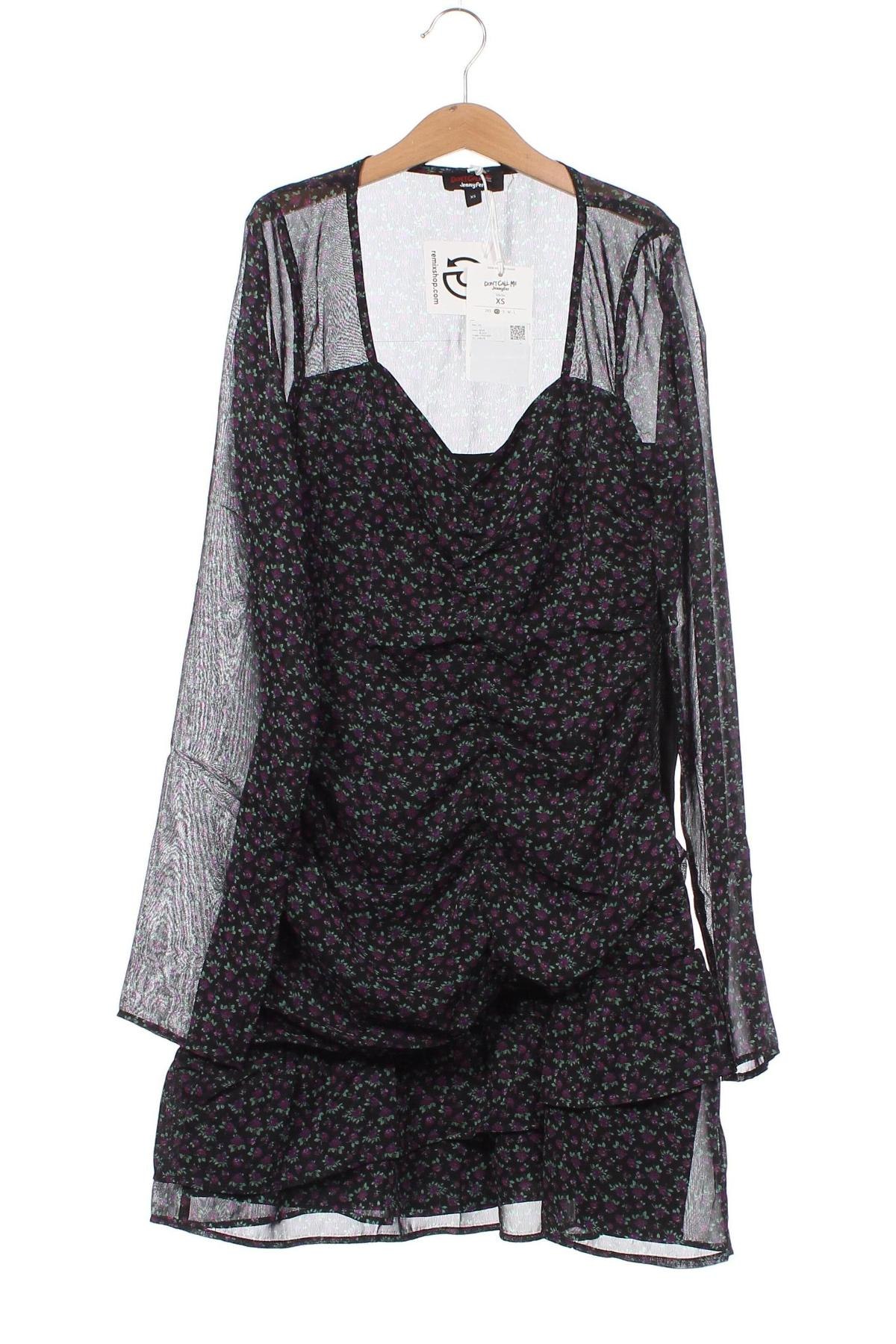 Kleid Jennyfer, Größe XS, Farbe Mehrfarbig, Preis 4,27 €
