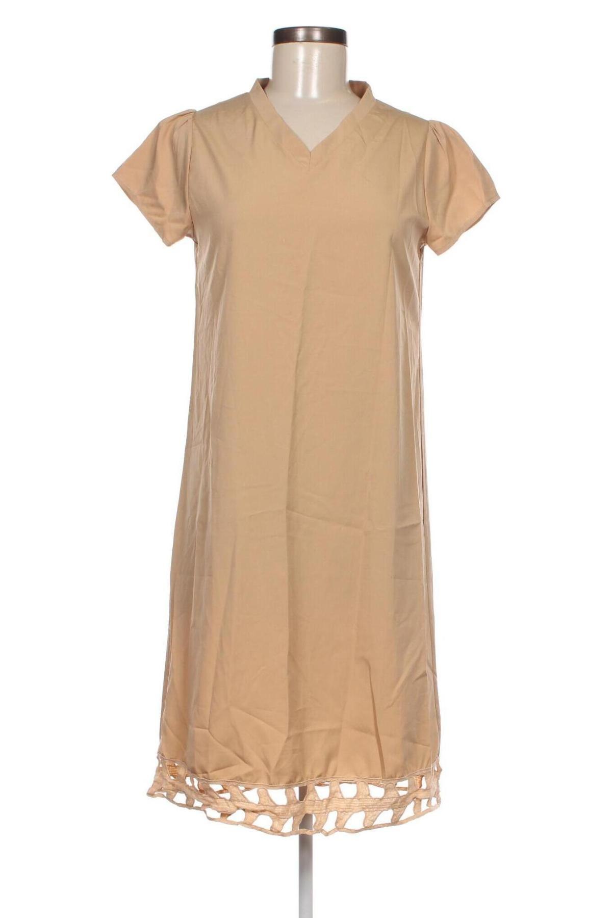 Φόρεμα Jus D'orange, Μέγεθος L, Χρώμα  Μπέζ, Τιμή 11,57 €