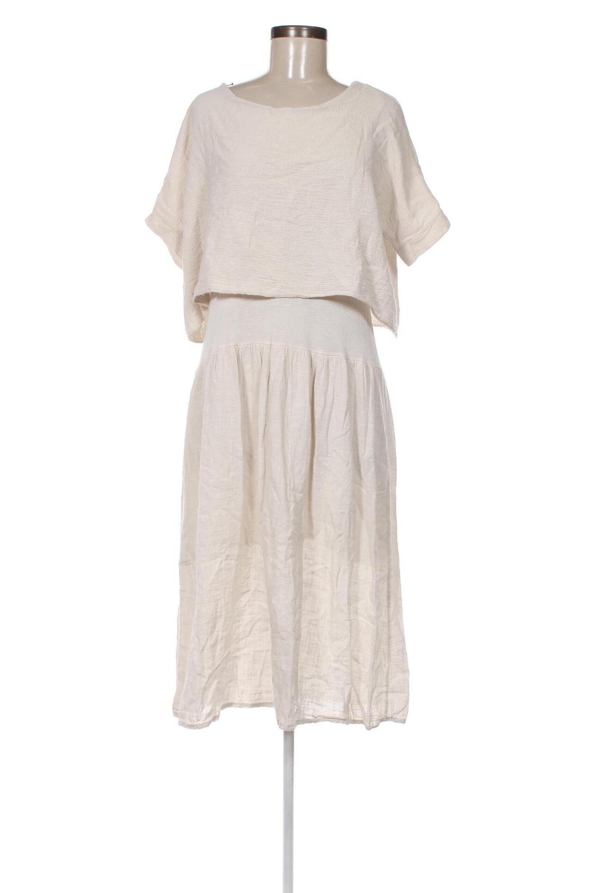 Kleid Lin Passion, Größe S, Farbe Ecru, Preis 90,21 €