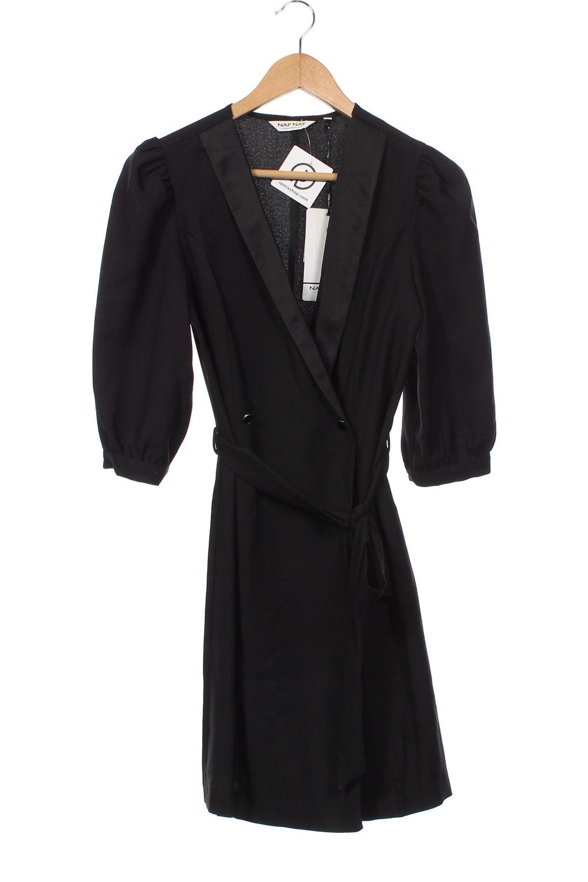 Φόρεμα Naf Naf, Μέγεθος XS, Χρώμα Μαύρο, Τιμή 52,58 €