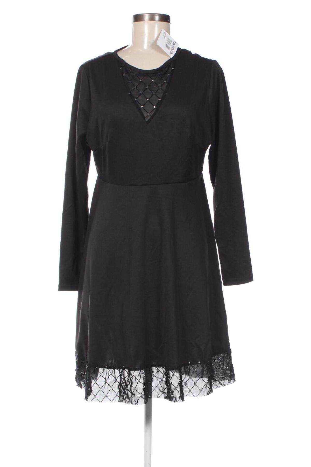 Šaty  SHEIN, Veľkosť XL, Farba Čierna, Cena  6,58 €