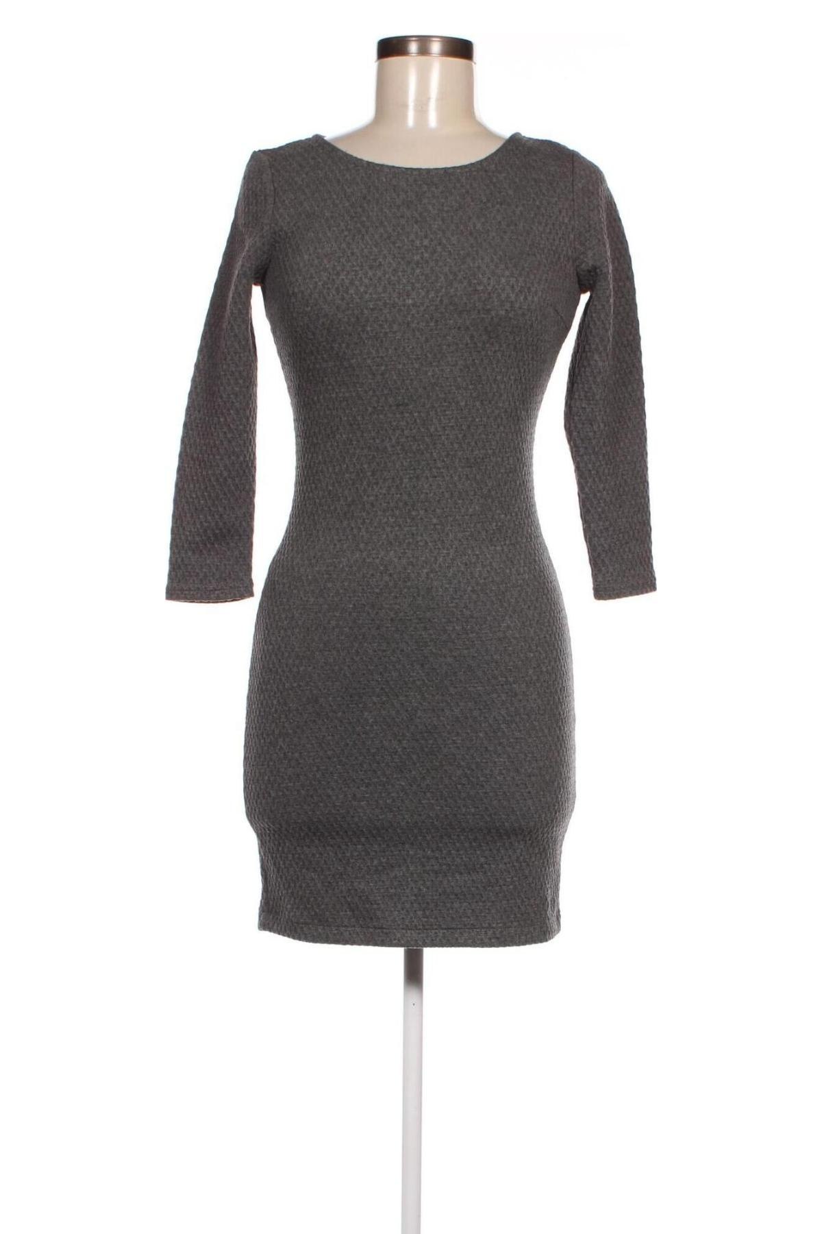 Kleid Tom Tailor, Größe XS, Farbe Grau, Preis 3,06 €