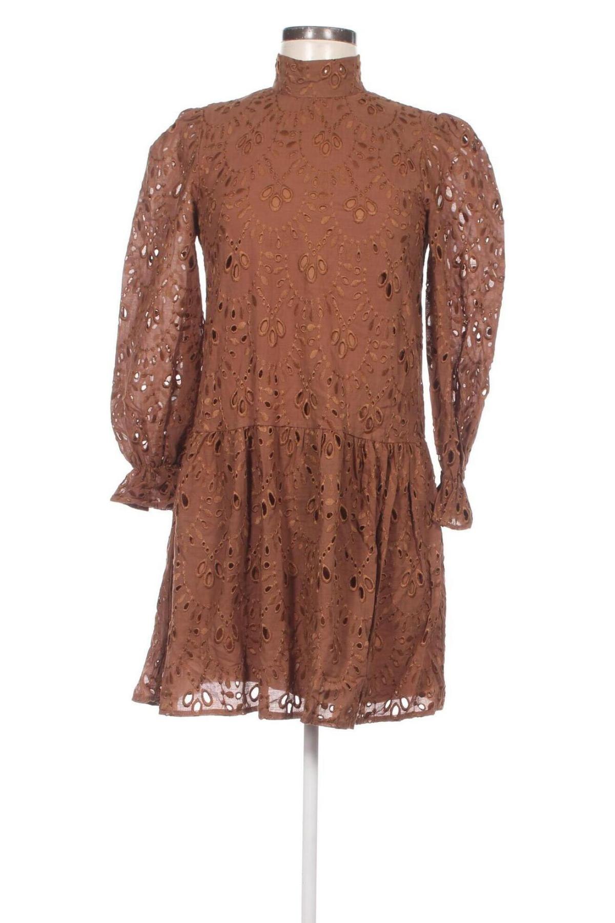 Kleid Trendyol, Größe XS, Farbe Braun, Preis 21,03 €