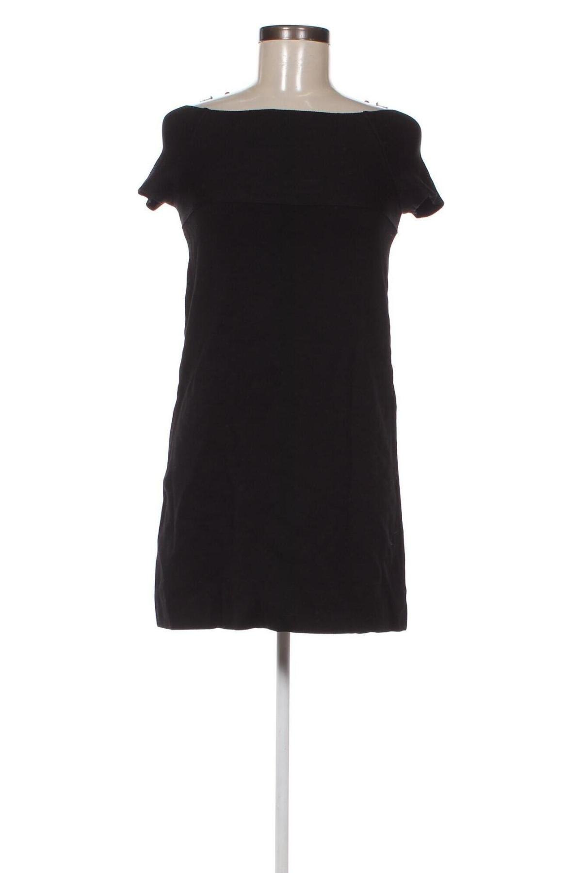 Рокля Zara Knitwear, Размер S, Цвят Черен, Цена 8,88 лв.