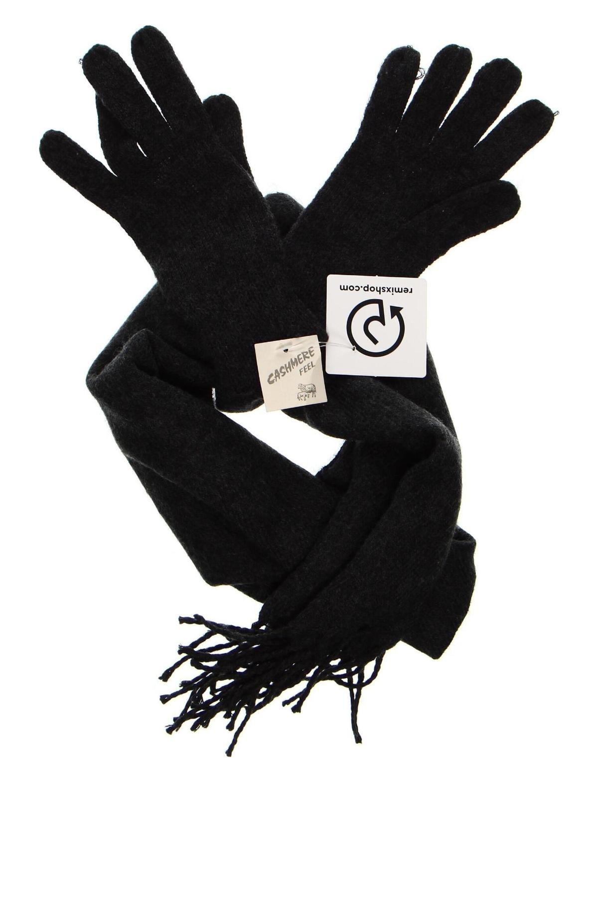 Mütze mit Schal, Farbe Grau, Preis 11,58 €