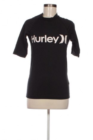 Damen Shirt Hurley, Größe L, Farbe Schwarz, Preis 13,99 €