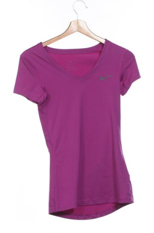 Damen T-Shirt Nike, Größe XS, Farbe Lila, Preis 16,59 €