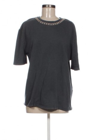 Damen Shirt Zara, Größe M, Farbe Grau, Preis 8,99 €