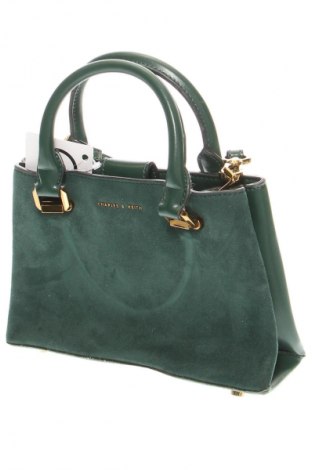 Geantă de femei Charles & Keith, Culoare Verde, Preț 133,99 Lei