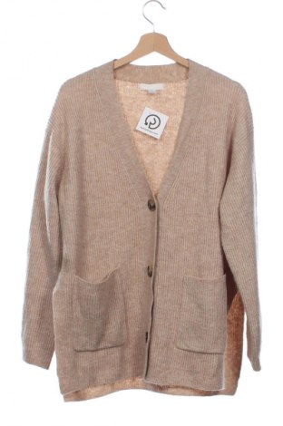 Damen Strickjacke H&M, Größe XS, Farbe Beige, Preis 17,99 €