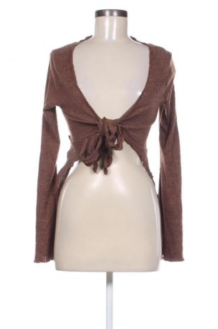 Cardigan de damă SHEIN, Mărime L, Culoare Maro, Preț 19,99 Lei