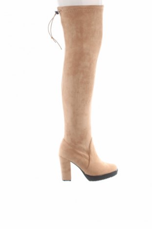 Damenstiefel, Größe 36, Farbe Beige, Preis 24,38 €